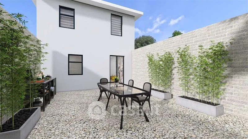 Giardino - Modern Semi-detached Villa with Courtyards in Assemini