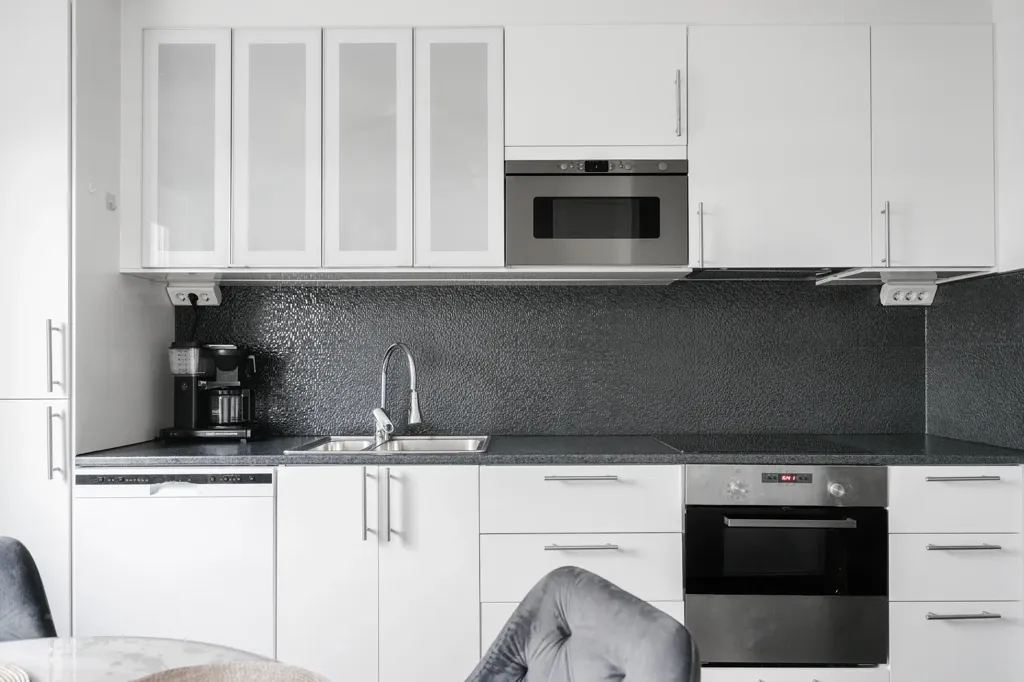 Cuisine - Apartment with Balcony in Skåne