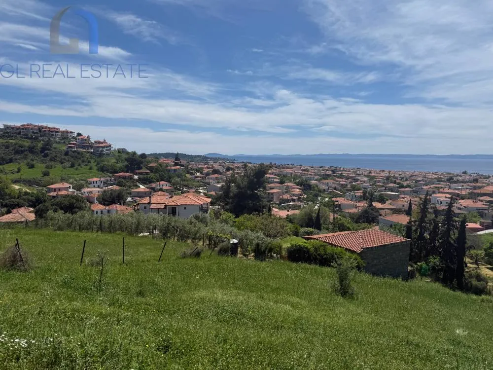 Aed - Amphitheatre Plot with Sea View in Sithonia