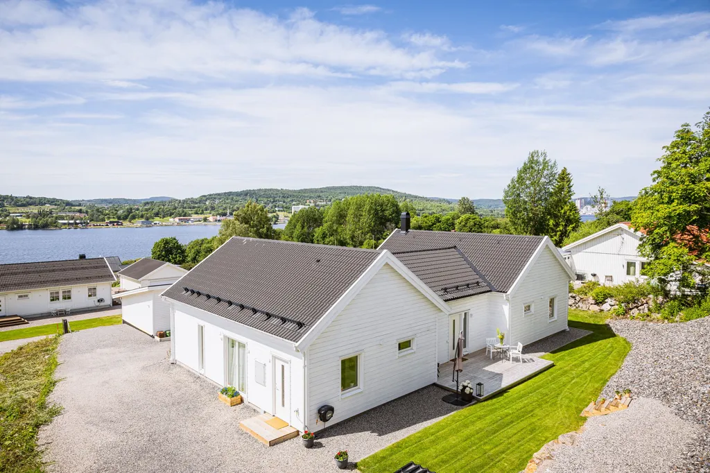 Õhuvaade - Modern Villa with Garden on Alnö