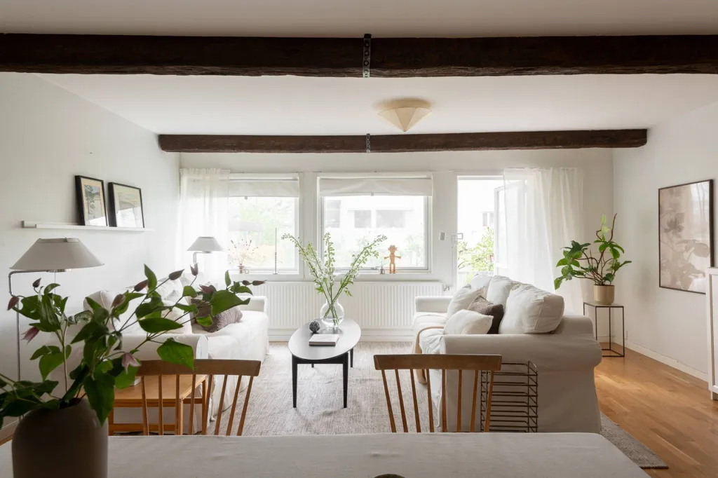 Séjour - Apartment with Balcony in Stockholm
