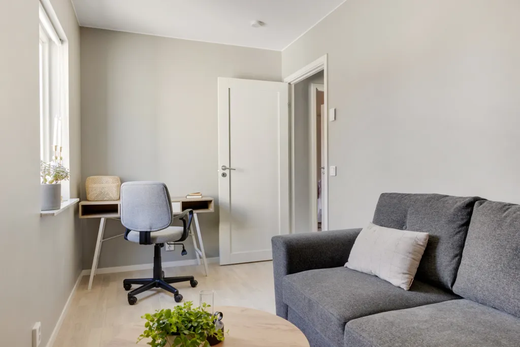 Séjour - Modern Villa with Generous Light in Vallby