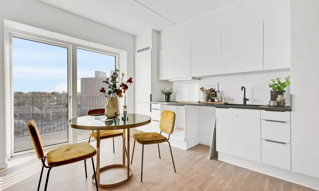 Söögituba - 2-Bedroom Flat with Elevator in Skovlunde