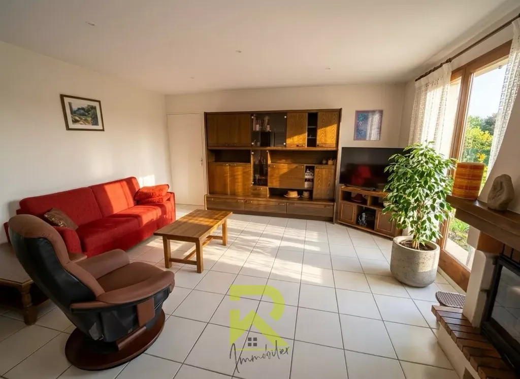 Séjour - Villa en Plain-Pied avec Garage à Grau d'Agde