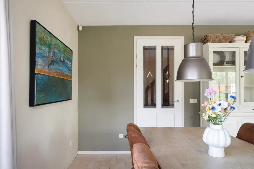 Dining Room - Semi-Bungalow with Private Garden in Markelo