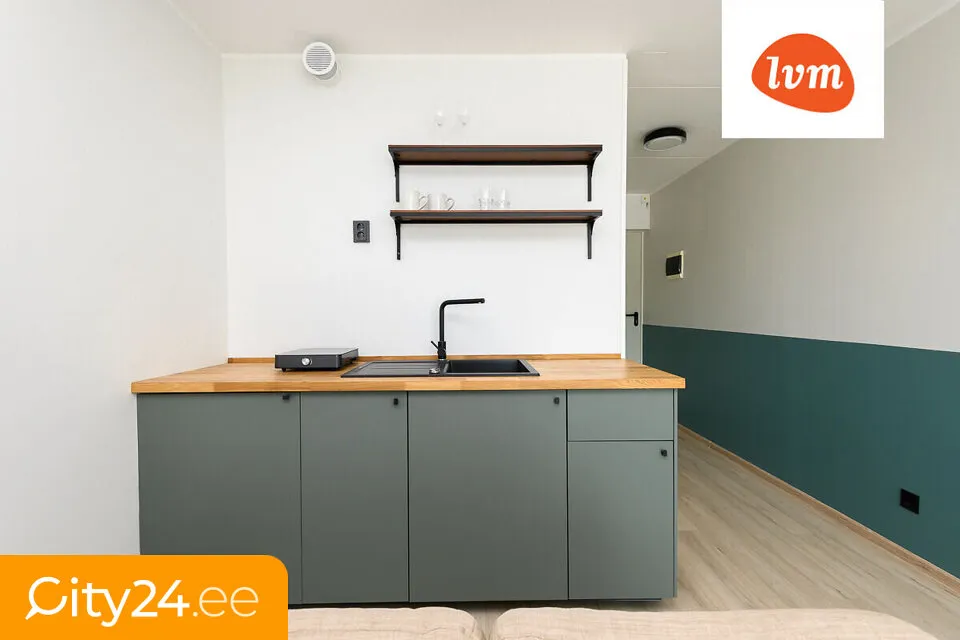 Cucina - Apartment with Balcony in Mai, Pärnu