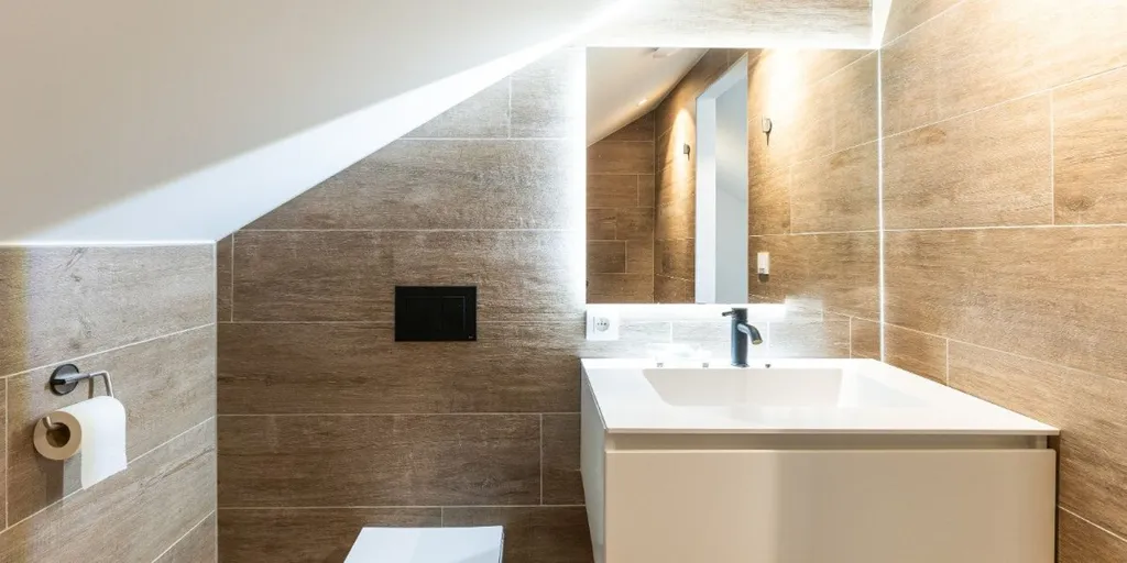 Salles de bain - Villa Rénovée avec Jardin à Knokke