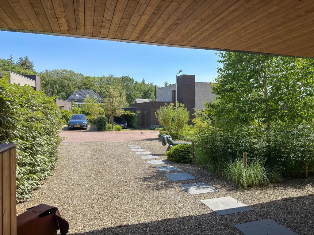 Esterno - Modern Half-Detached House with Forest View in Leersum