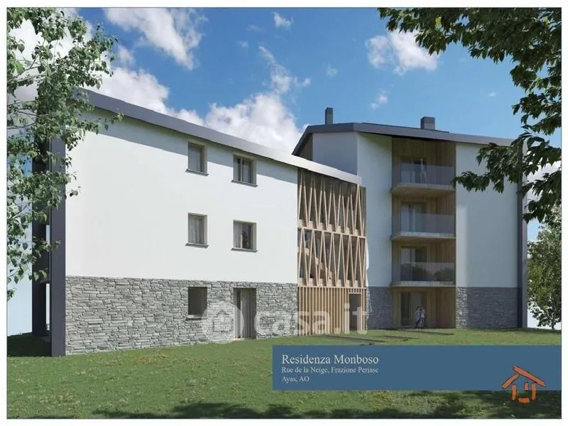 Newly Built Apartment with Balcony in Ayas