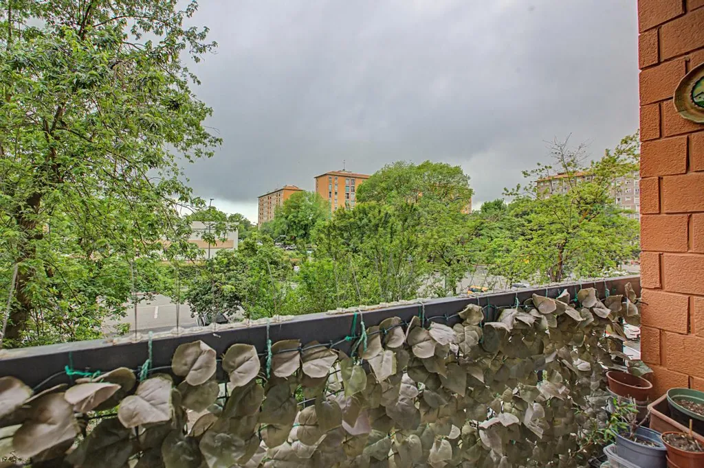 Balcony - Rear-Accessed Apartment with Parking in Milan