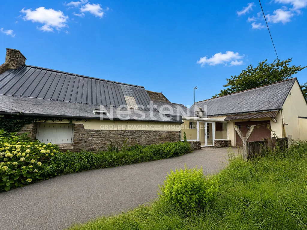 Extérieur - Maison en Pierre à Rénover au Calme à Questembert