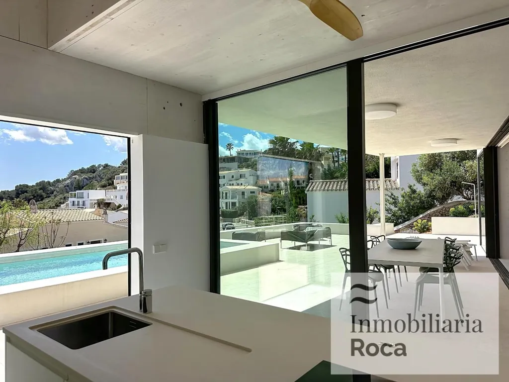 Bassein - Villa with Sea View and Pool in Es Mercadal