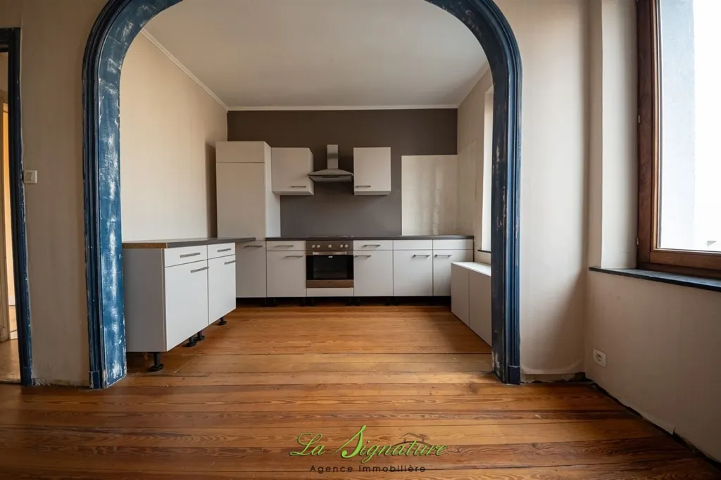 Cuisine - Duplex avec Toiture Isolée à Liège