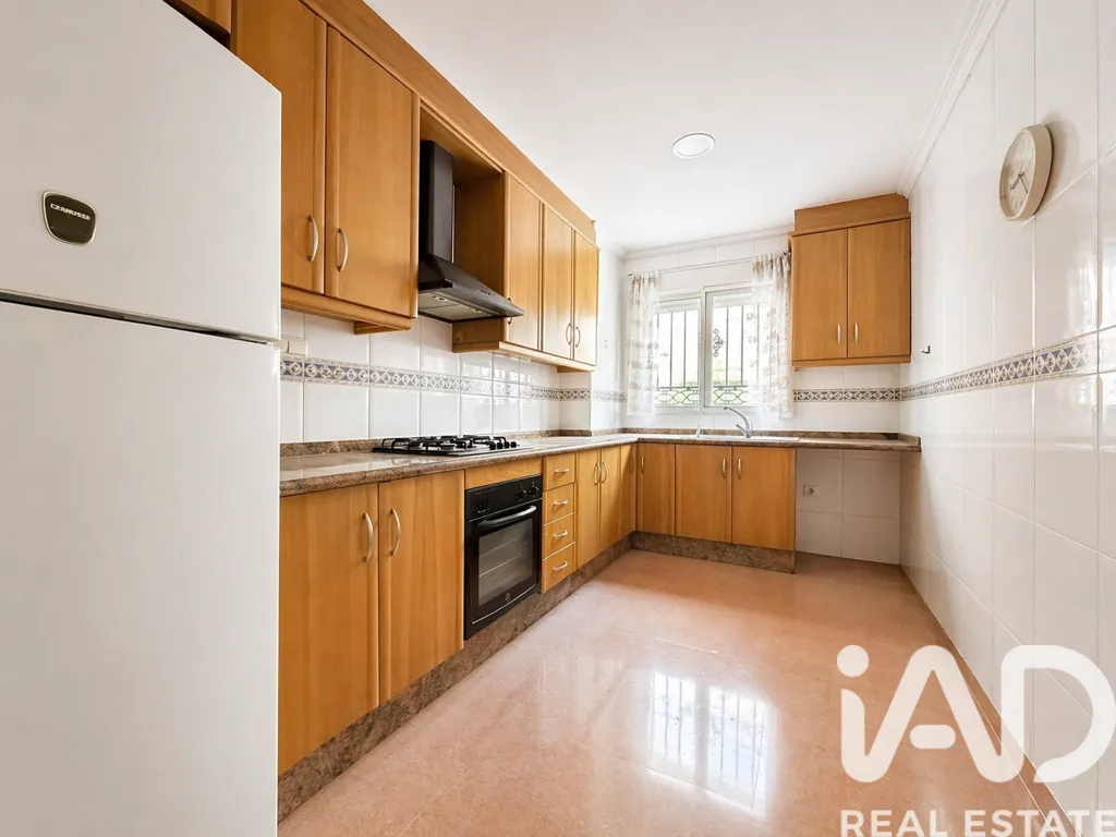 Köök - Spacious Flat with Garage in Abarán
