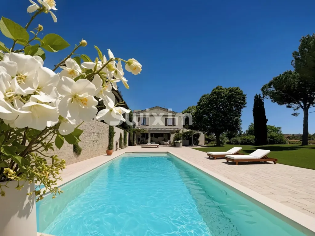 Bassein - Characterful Mas with Paddock and Pool in Sauzet