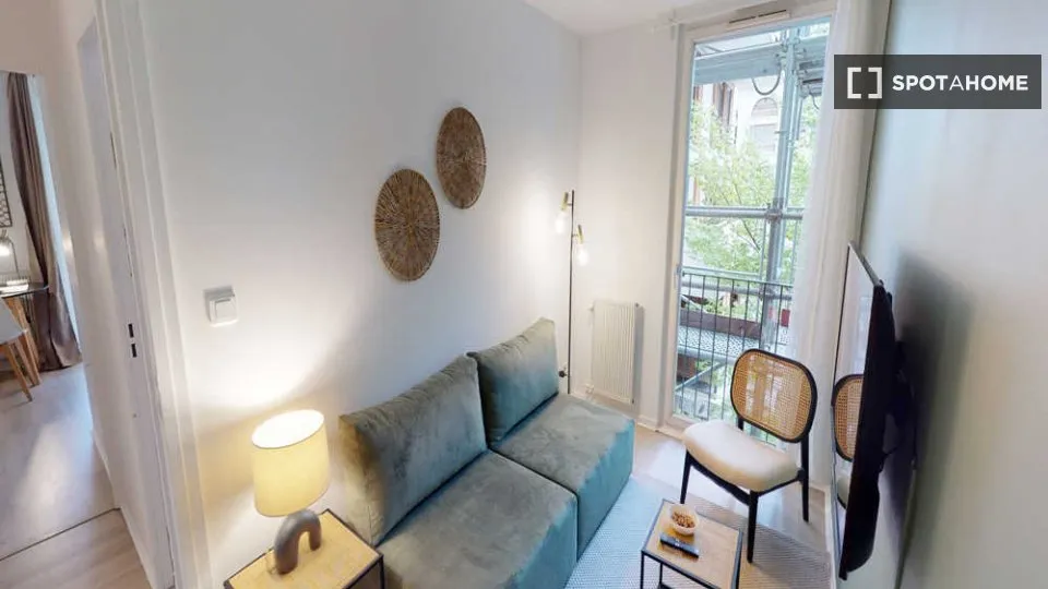 Séjour - Chambre en Colocation à Bibliothèque-Seine, Paris