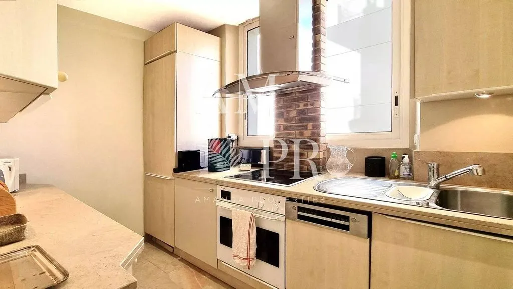 Köök - Luxury Flat with Sea View in Cannes