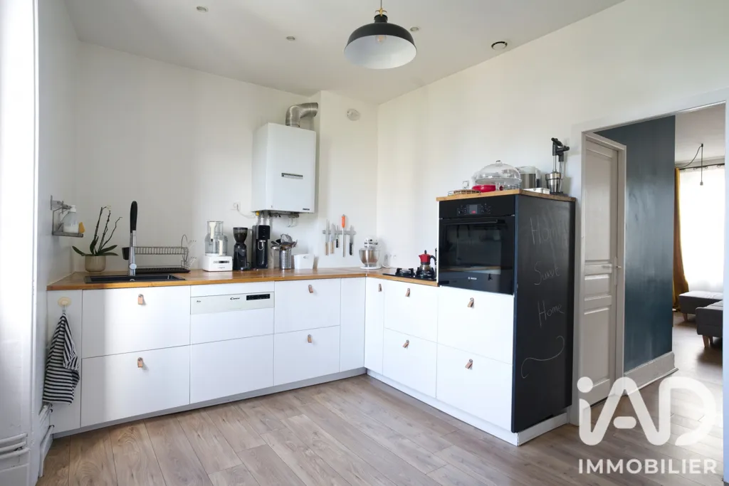 Cucina - Charming Duplex with Tropézienne in Saint-Paul-en-Jarez