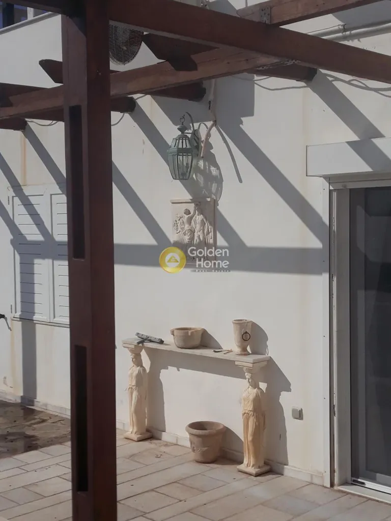 Terrasse - Villa with Sea View in Koropi