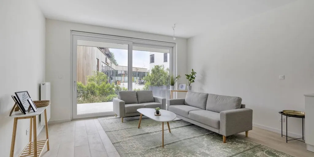 Séjour - Appartement avec vue parc à Boom