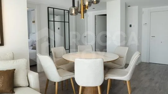 Söögituba - 3-Bedroom Apartment with Sea View in Fuengirola
