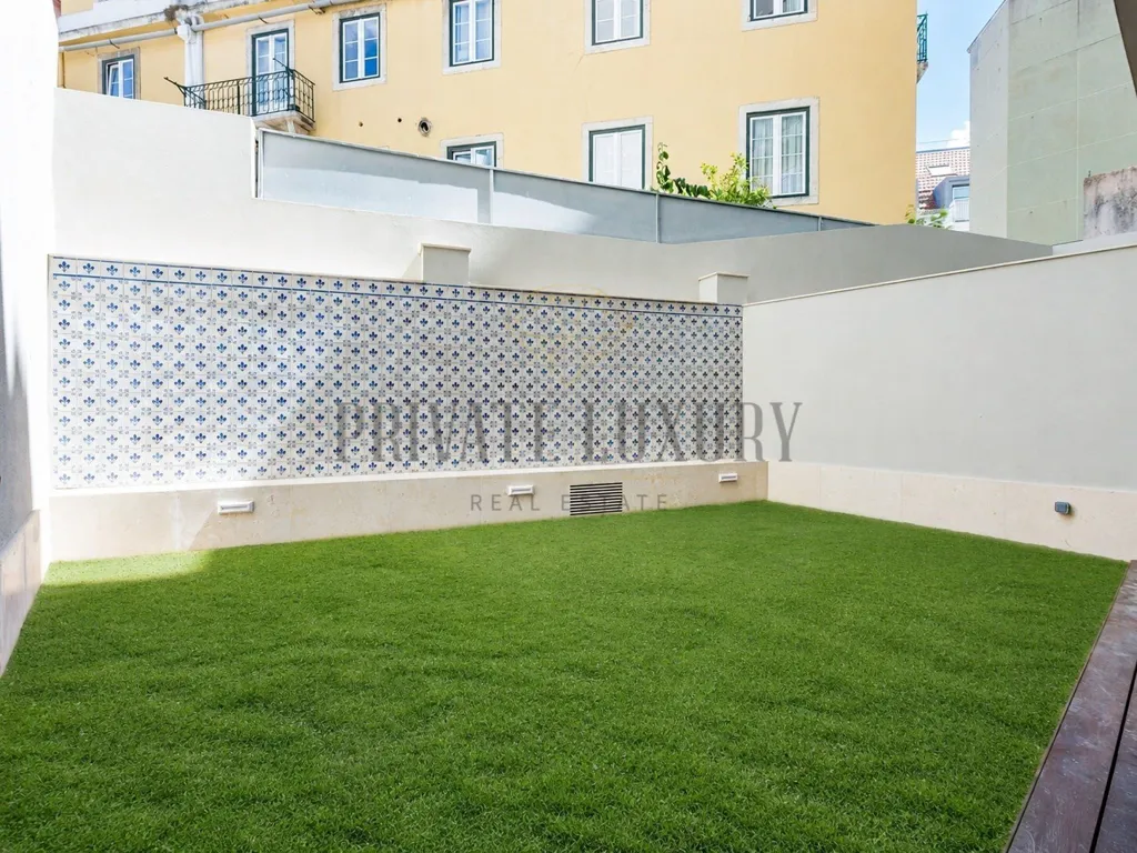 Jardin - 1 Bedroom Flat with Terrace in Avenidas Novas