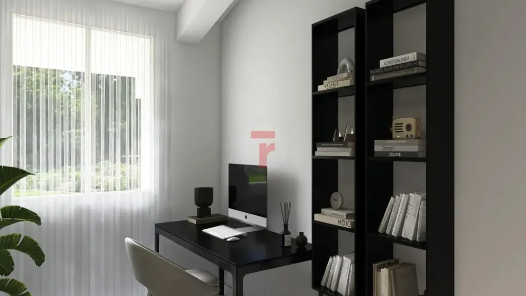Office - Modern Penthouse with Large Terrace in Polverara