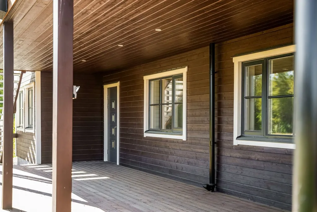 Terrasse - Owner-Occupied Apartment with Ski Access in Kungsberget