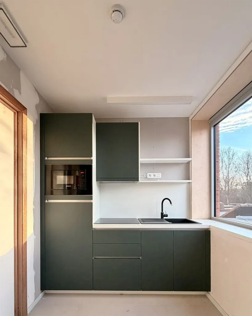 Cuisine - Appartements Étudiants Neufs à Kortrijk