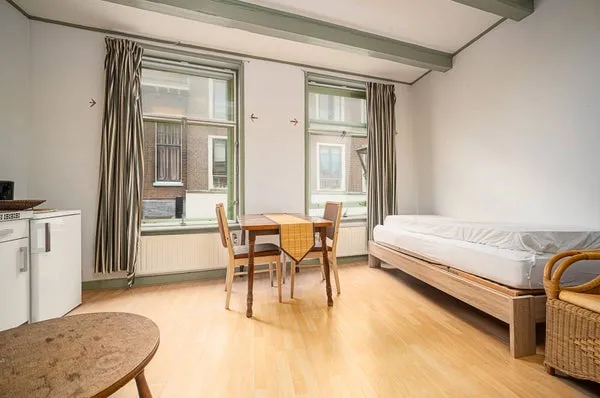 Chambres - 1 Bedroom Apartment with High Windows in Leiden