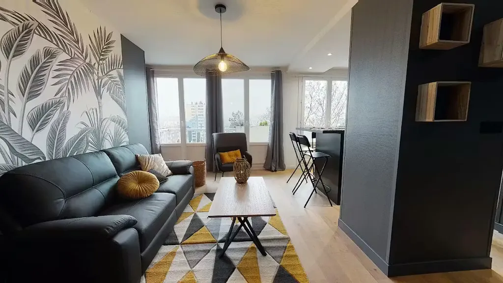 Séjour - Appartement Meublé à Saint-Martin-d’Hères