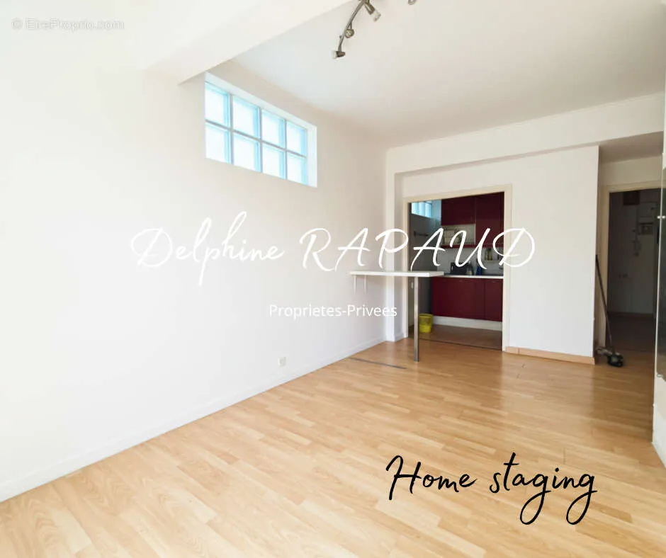 Living Room - 2-Bedroom Flat with Parking in Nogent-le-Rotrou