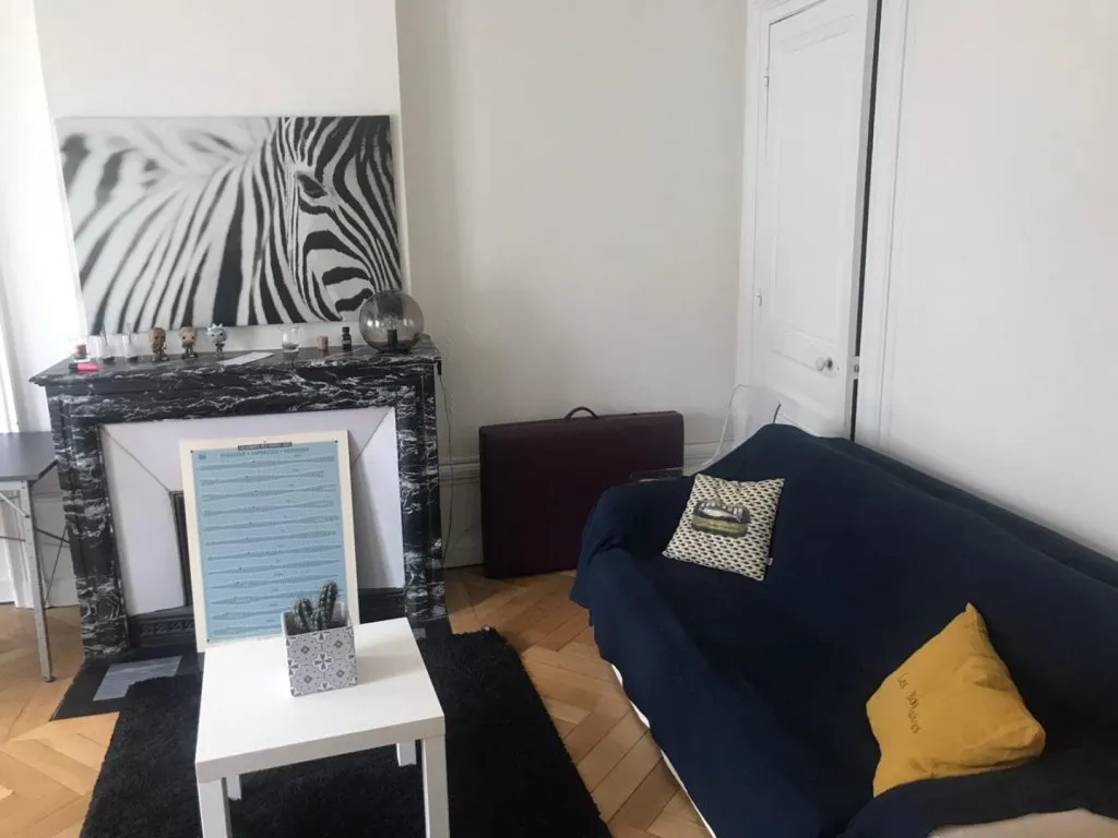 Séjour - Appartement 1 Pièce en Centre-Ville à Saint-Étienne