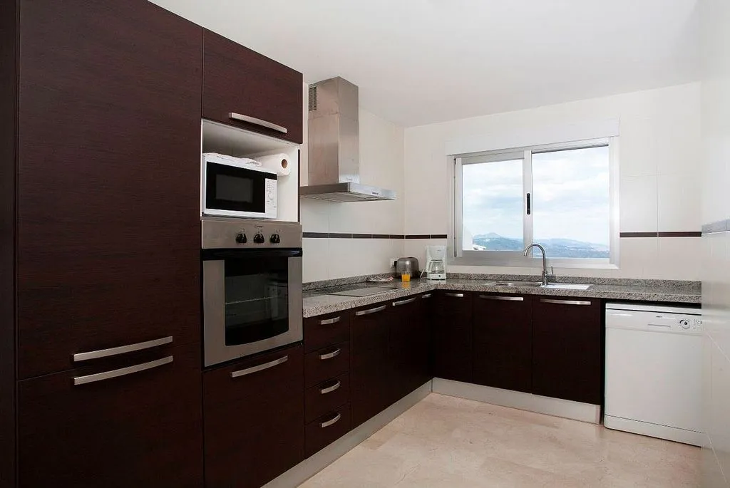 Köök - Apartment with Pool and Terrace in Pego