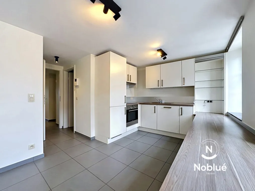 Köök - Renovated Apartment with Terrace in Aubel