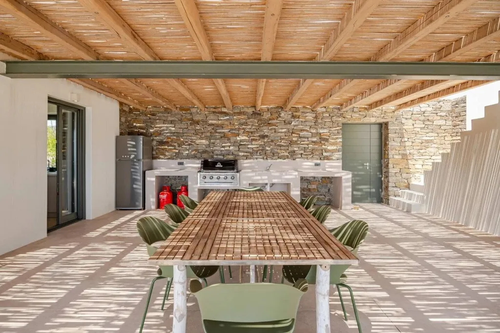 Terrasse - Contemporary Cycladic House with Pool in Paros