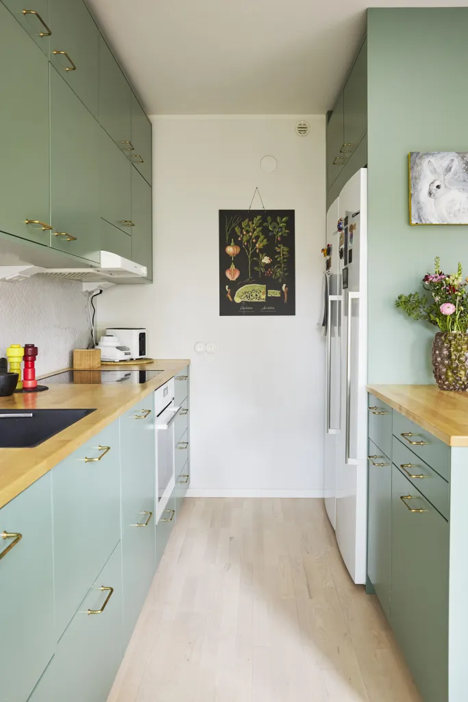 Köök - 1956 Apartment with Garden in Oulunkylä, Helsinki