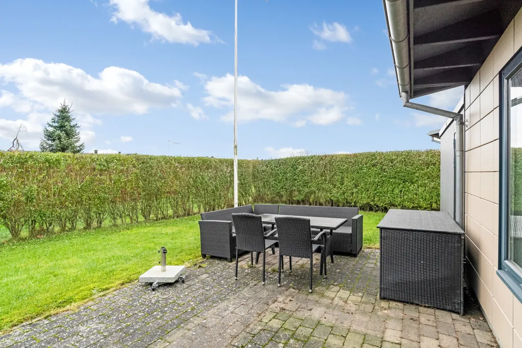 Terrasse - Three-bedroom Terrace House in Holstebro
