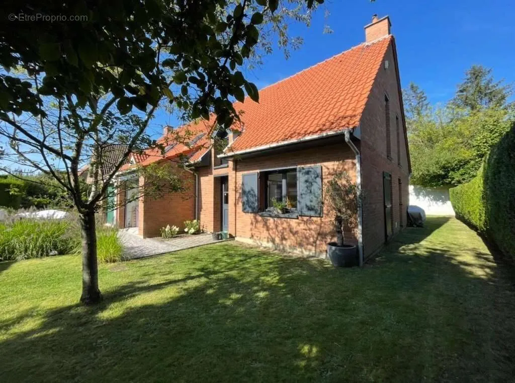 Extérieur - Maison Semi-Individuelle avec Jardin à Bondues
