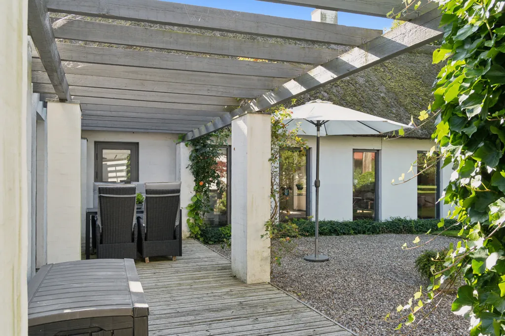 Terrasse - Villa with Nature View on Falster