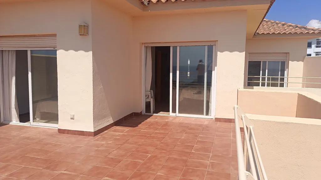 Terrace - Penthouse with Sea View in Riviera del Sol