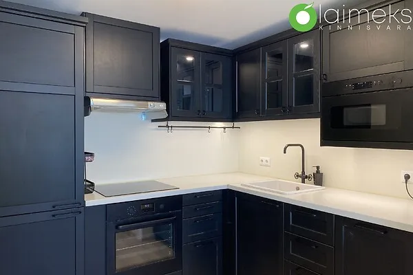 Cuisine - Modern Flat with Balcony in Mustamäe, Tallinn