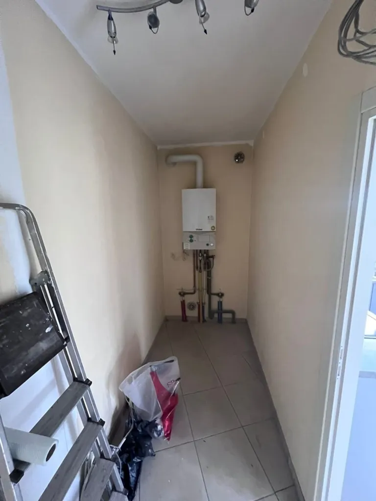 Pesuköök - Bright Apartment with Park View in Vilvoorde