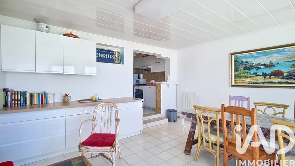 Salle à manger - Maison Front de Mer avec Accès Privé à Plovan