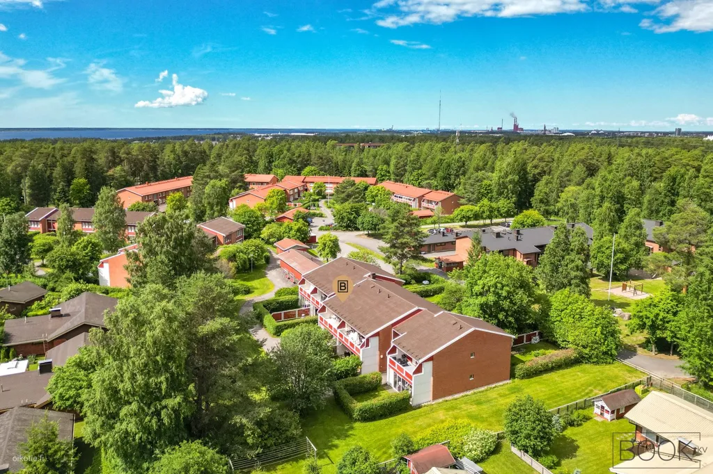 Vue aérienne - Spacious Apartment with Garden in Mäntylä, Oulu
