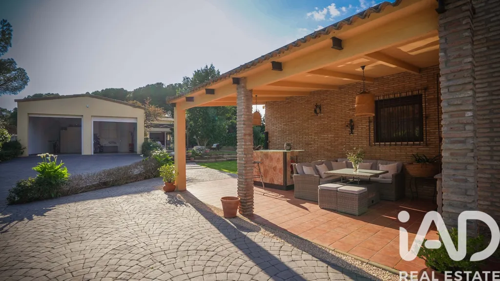 Terrasse - Rustic House with Golf View in Huelva