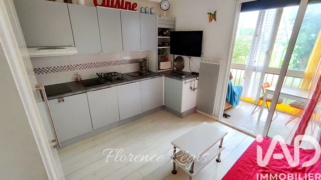 Cucina - Studio with Cellar in Balaruc-les-Bains