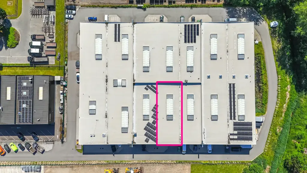 Vue aérienne - Unité commerciale moderne avec bureaux à Heusden-Zolder