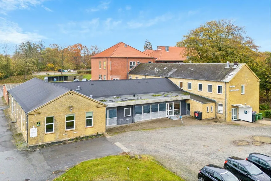 Vista aerea - Converted Hospital Building near Assens
