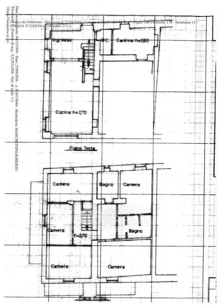 Plan - Bifamiliar Villa with Private Garden in Perugia